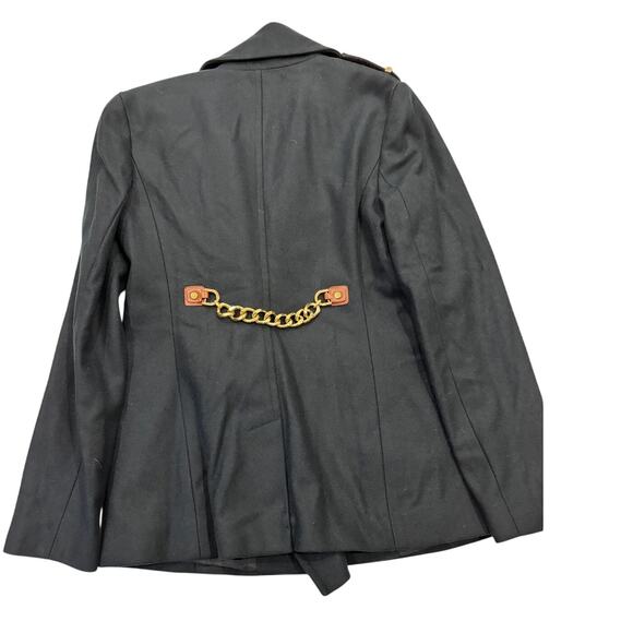 R24 MICHAEL KORS Women's Wool Peacoat Navy Small - Picture 2 of 14